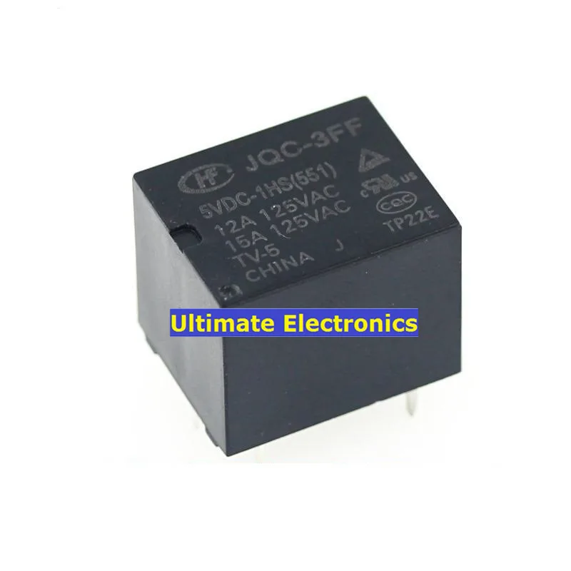 10PCS HF- JQC-3FF-5VDC-1HS JQC-3FF-9VDC-1HS JQC-3FF-12VDC-1HS JQC-3FF-24VDC-1HS 4FEET | Электронные компоненты и