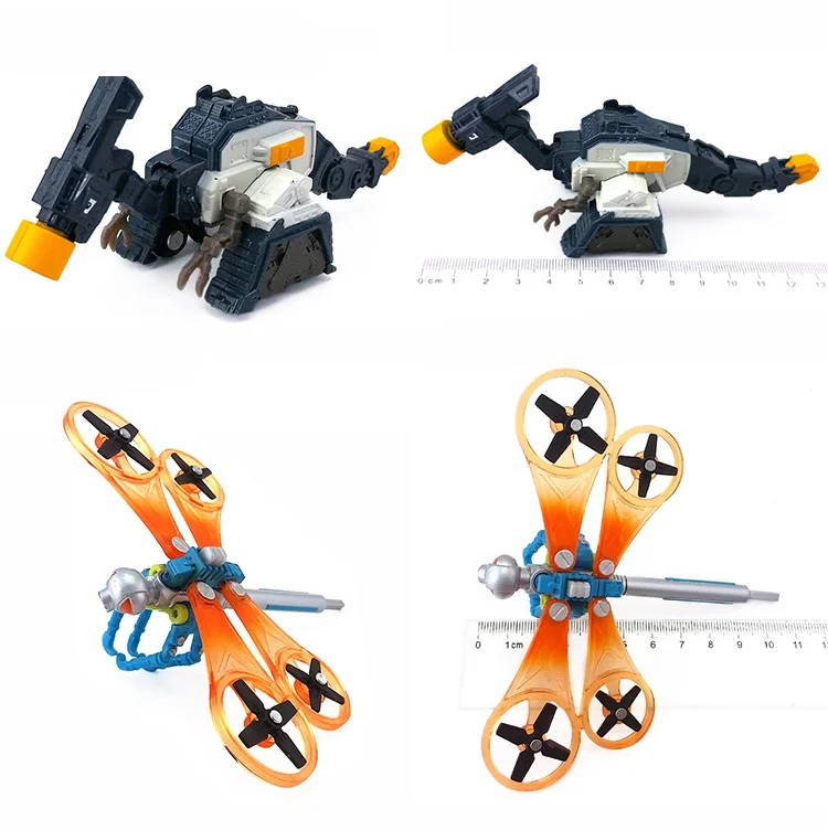FGHGF Dinotruxs грузовик динозавр Rollodon TY Rux бульдозер Skya Ton Scoot pэхолот Garby фигурки для