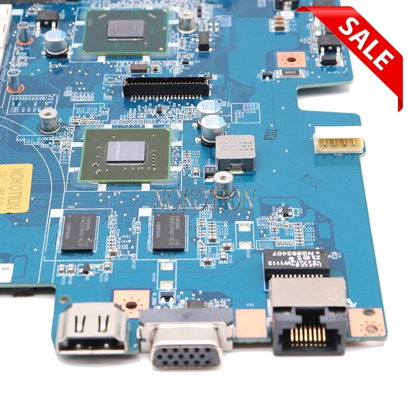 NOKOTION материнская плата для ноутбука sony VAIO VPCEJ VPCEJ2M1E A1827706A A1848628A DA0HK2MB6E0 MBX-248 материнская плата HM65 GT410M DDR3