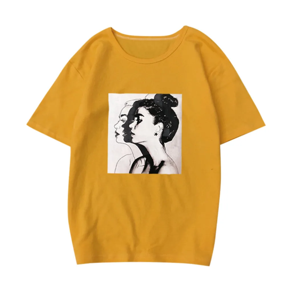 Фото MUQGEW женская летняя модная повседневная футболка с коротким - купить