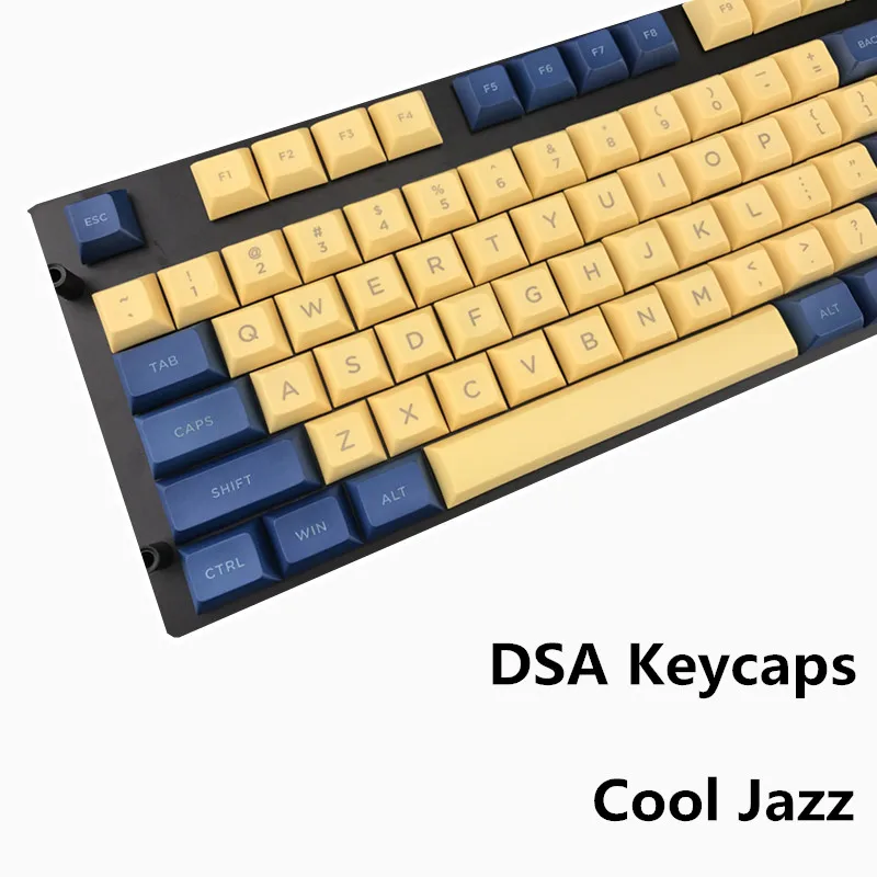 Высококачественная печатная клавиатура dsa pbt для механической клавиатуры 108