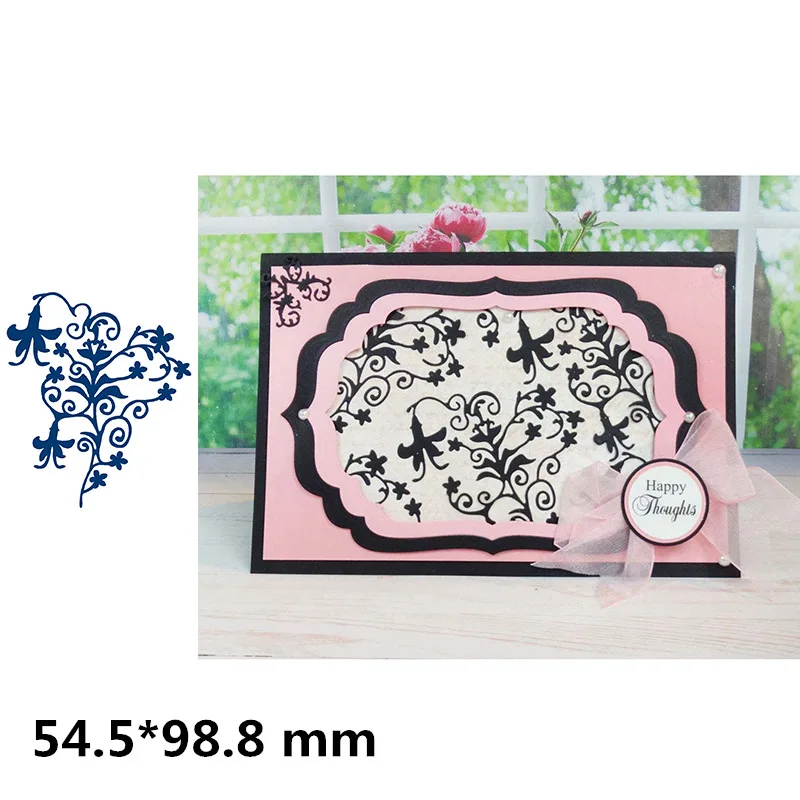 H3162 Роза дафодил 3D deckpa металлические трафареты для пресс-формы для скрапбукинга тиснение высечки карты делая новые - Цвет: H3162
