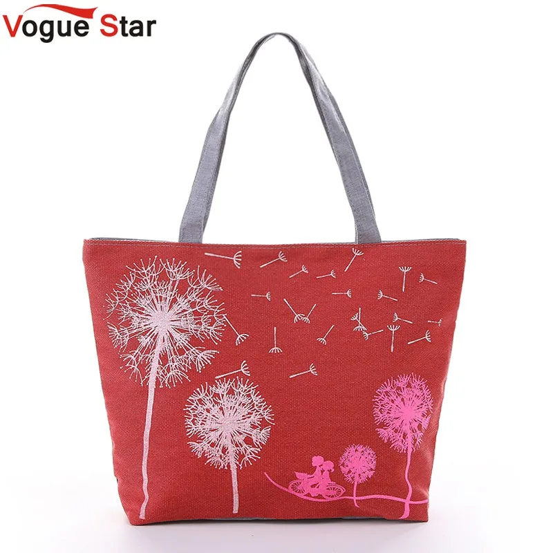 

Vogue Star Sale New 2022 Fashion Dandelion Canvas Bag Flowers Women Handbag Shoulder Bags Women Messenger Bags Bolsas YK40-789