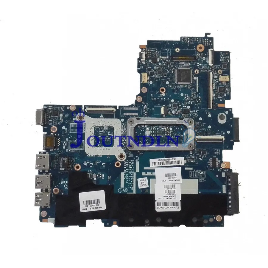 JOUTNDLN для HP Probook 450 G2 Материнская плата ноутбука 784653-001 784653-501 784653-601 W/I7-4510U CPU