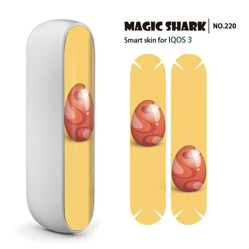 Чехол наклейка Magic Shark Egg для IQOS 3 0 217 232|Наклейки телефонов| |