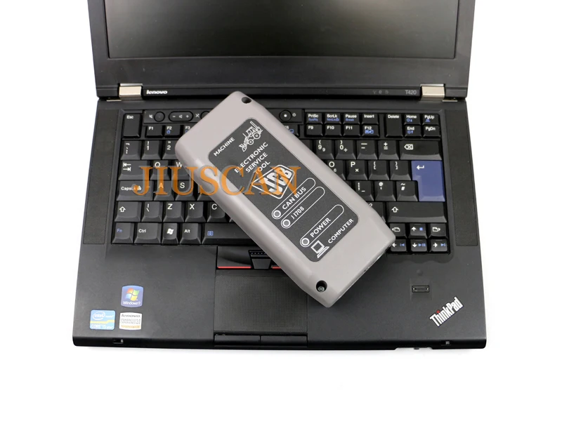JIUSCAN JCB диагностический сервис Master + IBM T420 ноутбук полный набор V8.10 экскаватор