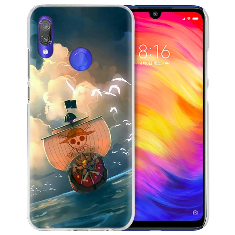 Чехол one piece Аниме для Xiao mi Red mi Go Note 7 8T 8 6 6A Pro S2 5 8A 4X mi A1 A2 9 10 8 lite Play F1 жесткий чехол для телефона из ПК