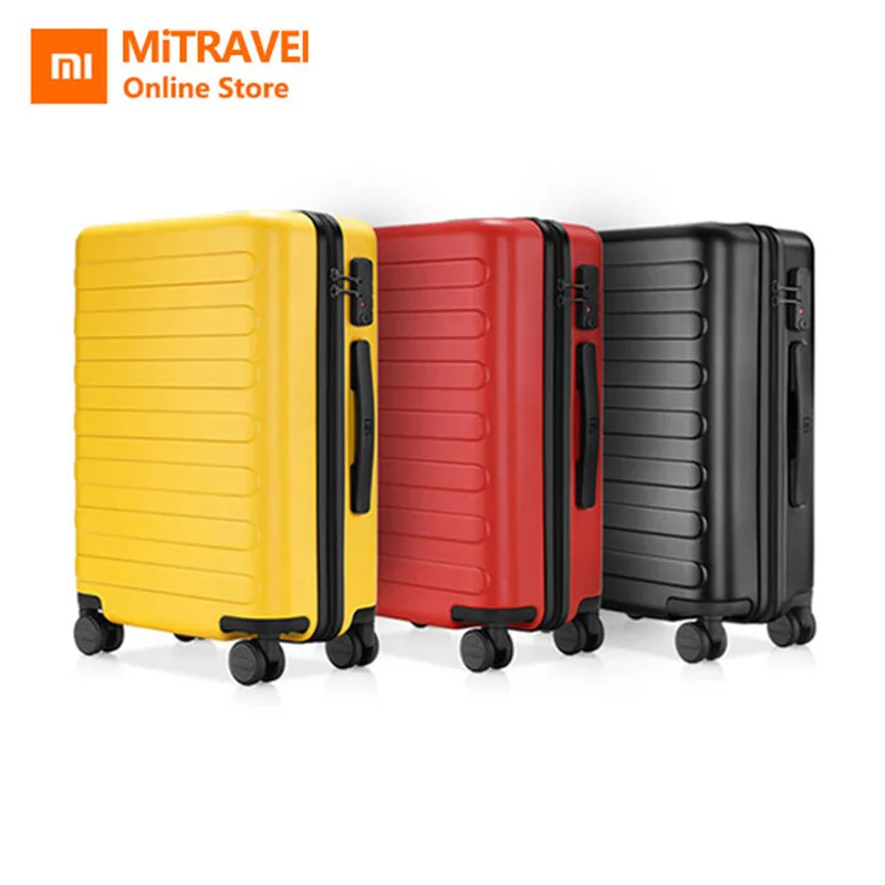 Xiaomi 90 Fun PC чемодан Красочные переноска на колесиках колёсиках TSA замок бизнес