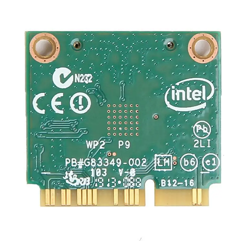 Двухдиапазонный для Intel беспроводной-N 7260 7260HMW Половина мини Pci-e 300 Мбит/с