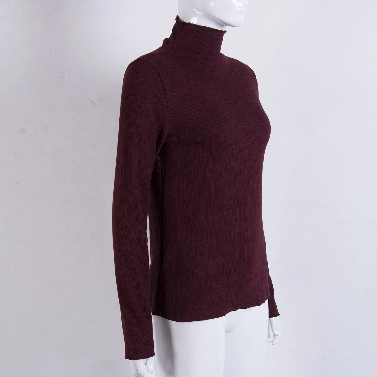Fashion Women Sweater Knitwear Turtleneck Sweaters Long Sleeve Pullover Jumper Autumn Basic Tops Clothes | Женская одежда