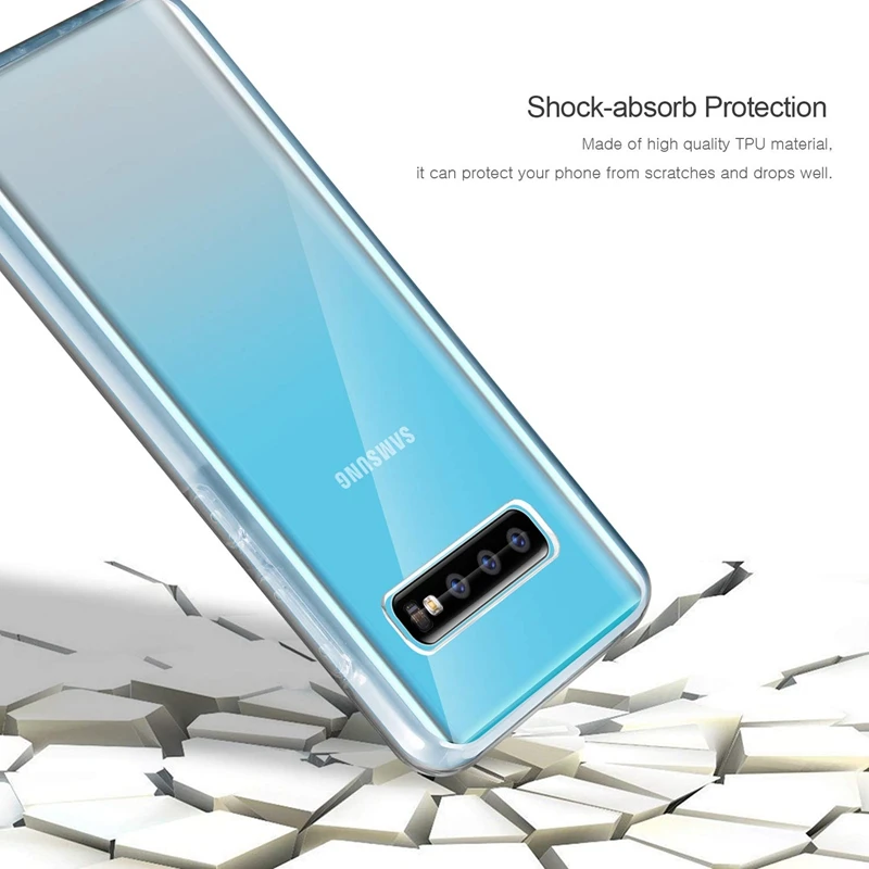 Мягкий чехол для всего тела Samsung Galaxy S10 lite S8 S9 j4 j6 A6 A8 Plus Note 8 9 M10 M20 M30 A10 A30 A40 A50 TPU + PC