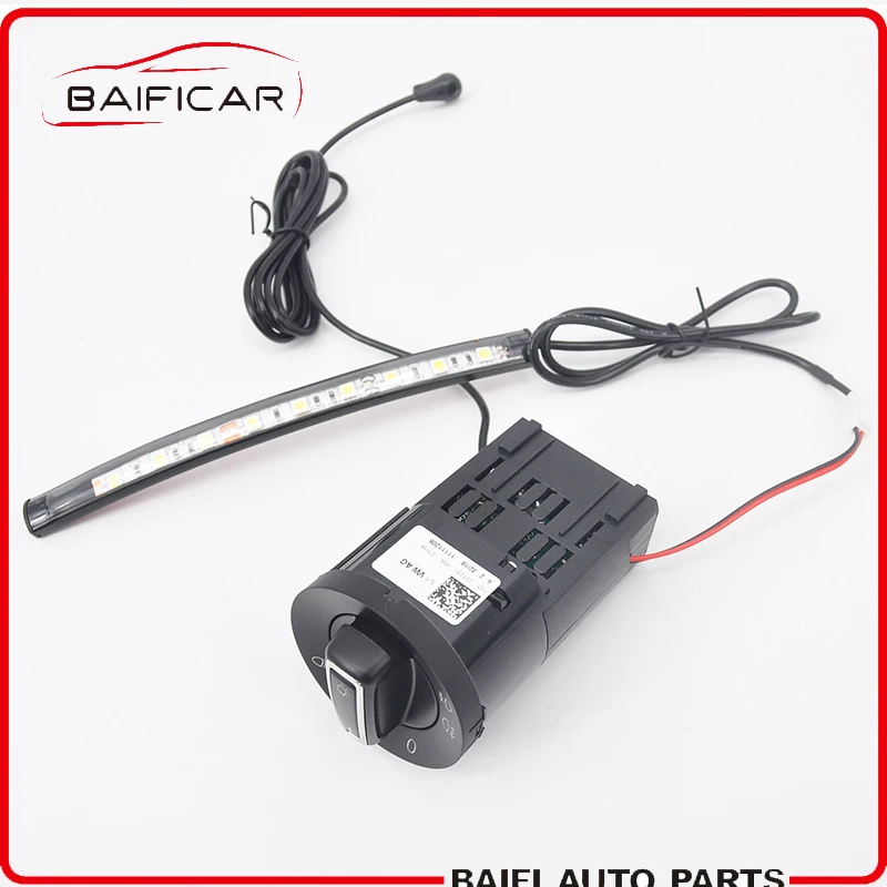 Переключатель для автомобильной фары Baificar с встроенным модулем + светодиод T5 Golf4