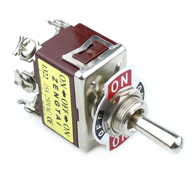 1 шт. E TEN1322 микропереключатель 15A/250V 6 pin Водонепроницаемый переключатель Кепки ВКЛ