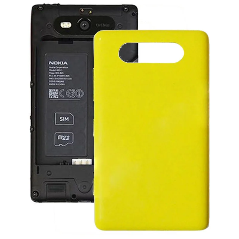Оригинальный корпус батареи задняя крышка + Боковая кнопка для Nokia Lumia 820 |