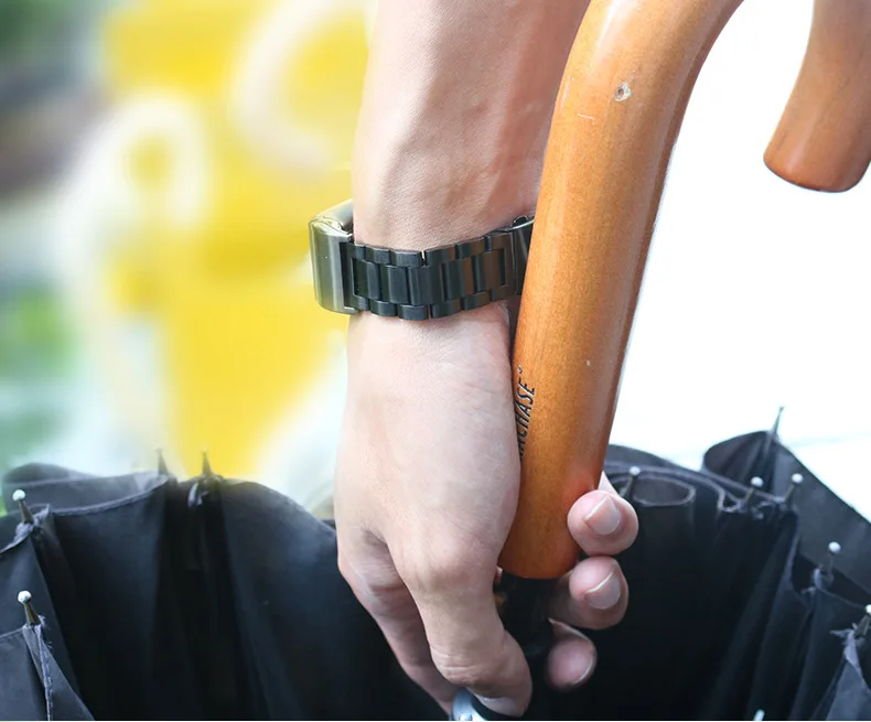Ремешок из нержавеющей стали для Huami Amazfit Cor Замена удобный модный браслет ремешок для часов для Huami Amazfit Cor Band