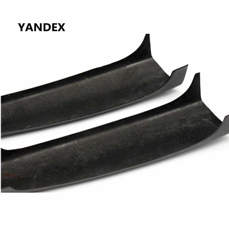 

Real carbon fiber exterior decorative car door handle cover With LED Hole Trim for BMW X3 X4 LHD RHD