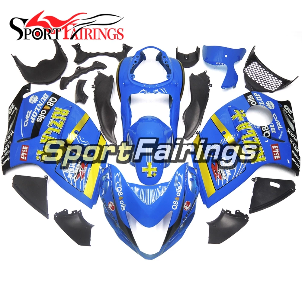 

Motorcycle Fairings For Suzuki GSXR1300 Hayabusa 08 09 10 11 12 13 14 2008 - 2014 ABS Plastic Fairings Bodyworks Blue Yellow
