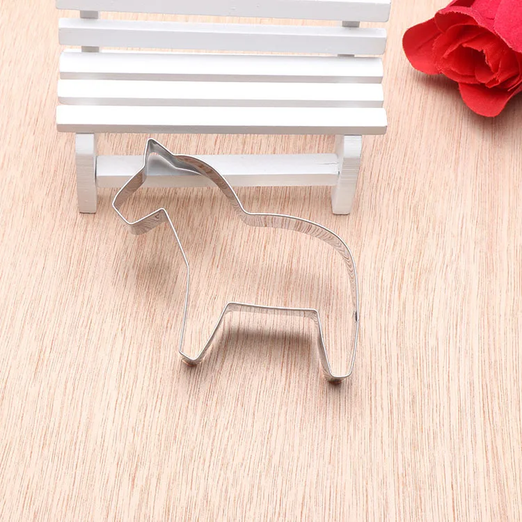 1 шт. формы для печенья в виде животных форме зебры Нержавеющая сталь украшения