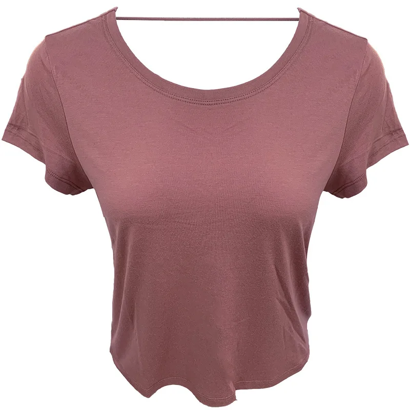 

Sports T-shirt Woman Short Sleeve Yoga Tops Loose Sports Tops Fitness Shirt Women Quick Dry Running Shirts