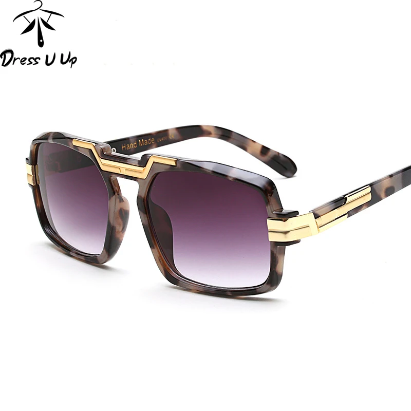 Фото Женские и мужские солнцезащитные очки DRESSUUP брендовые дизайнерские градиентного