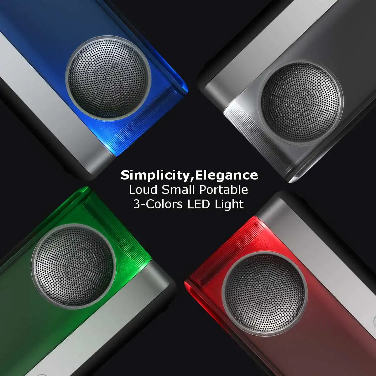 ELEGIANT I30 беспроводной bluetooth динамик s 2600 мАч 20 Вт большой мощности Tranparent прозрачный сабвуфер музыкальный динамик
