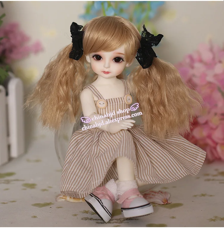 BJD SD Кукла Одежда 1/6 девушка платье элегантная повседневная одежда для Luodoll Kimi YF6-116 кукла аксессуары
