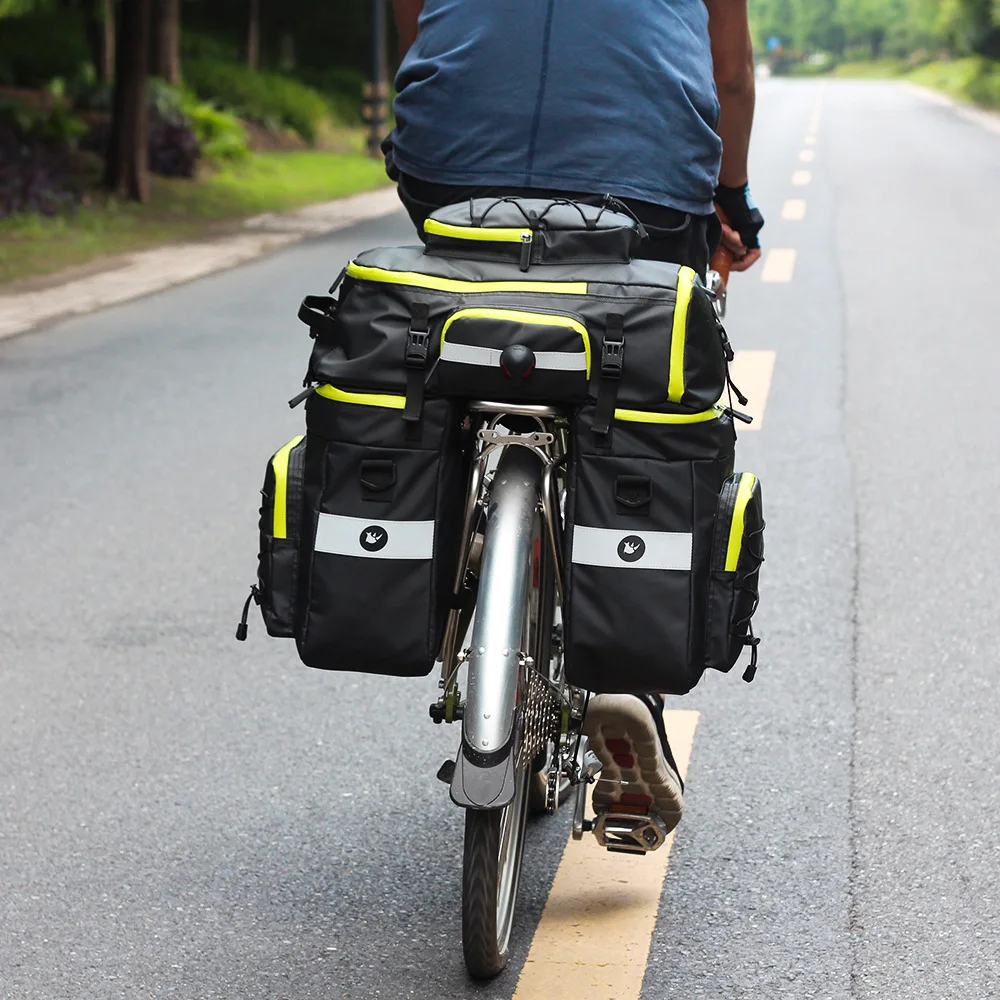 Fietstassen велосипедная сумка pannier для заднего велосипеда 75л Водонепроницаемая