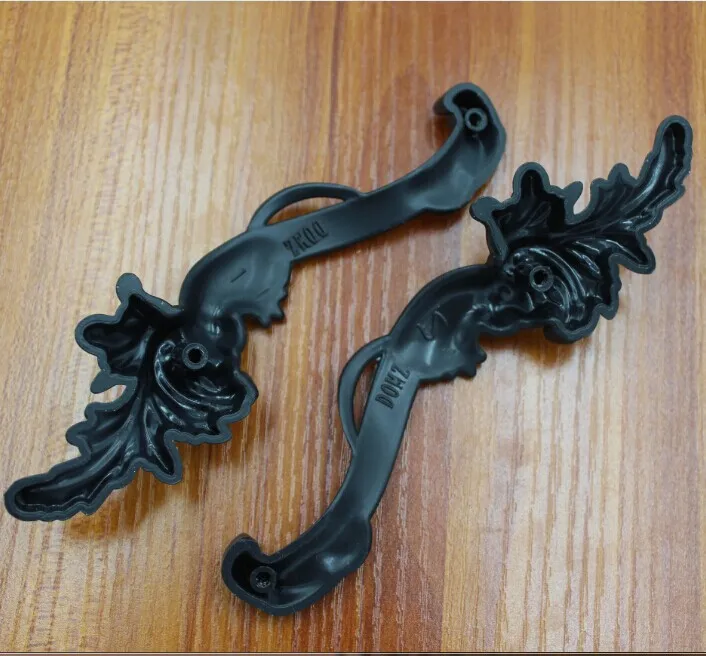 96 мм антикварные ручки для кухонного шкафа черный античный латунный шкаф