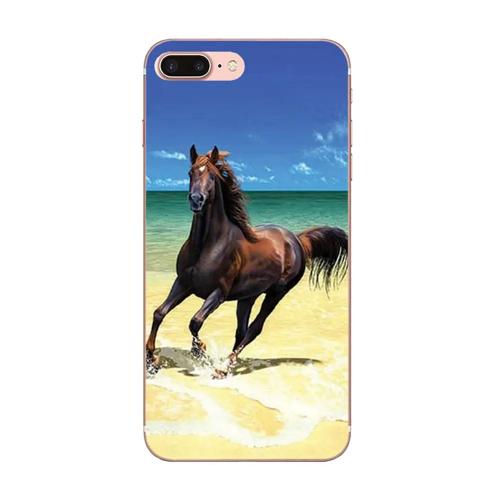 TPU Cool Best For Galaxy J1 J2 J3 J330 J4 J5 J6 J7 J730 J8 2015 2016 2017 2018 mini Pro Wild Horses Running At Sunset Protector | Мобильные