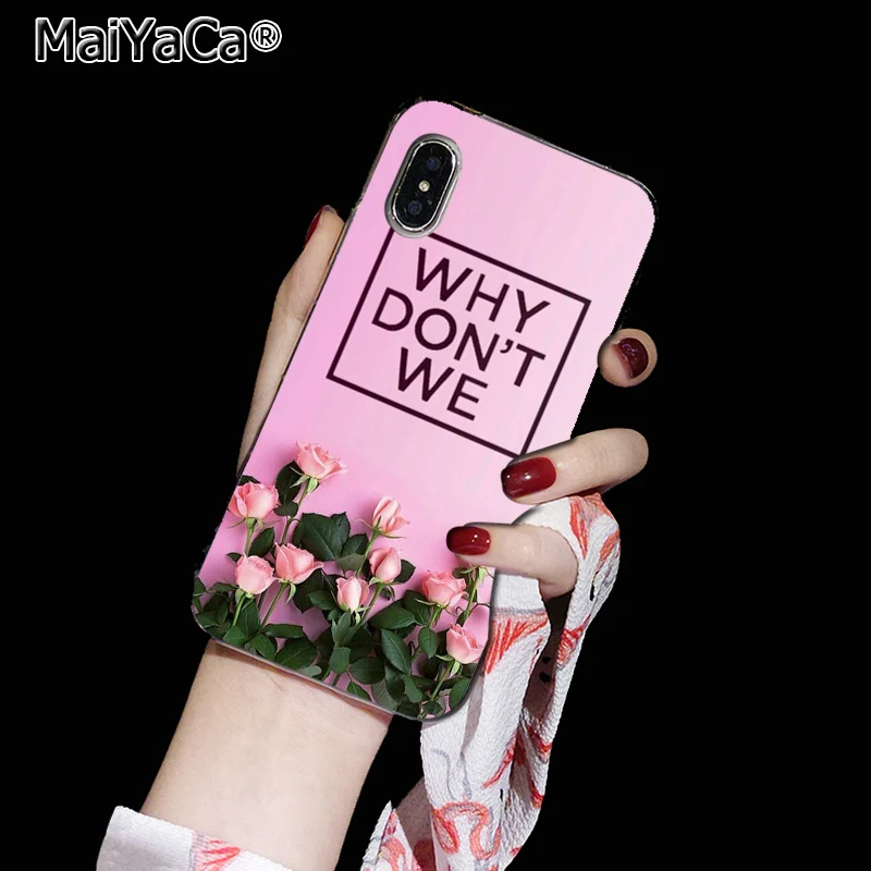 MaiYaCa почему не мы шаблон ТПУ Мягкие аксессуары для мобильного телефона чехол для Apple iPhone 8 7 6 6S Plus X XS MAX 5 5S SE XR чехол - Цвет: 4