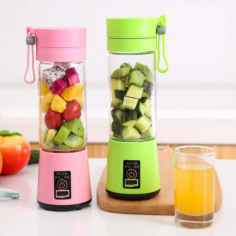 

'The Best' Portable Electric Fruit Citrus Juicer Bottle Handheld Smoothie Maker Juice Blender 889