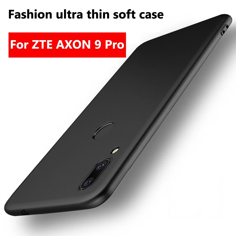 Мягкий чехол s для ZTE AXON 9 Pro с защитой 360 мягкий силиконовый матовый A2019 Pro|Бамперы| |