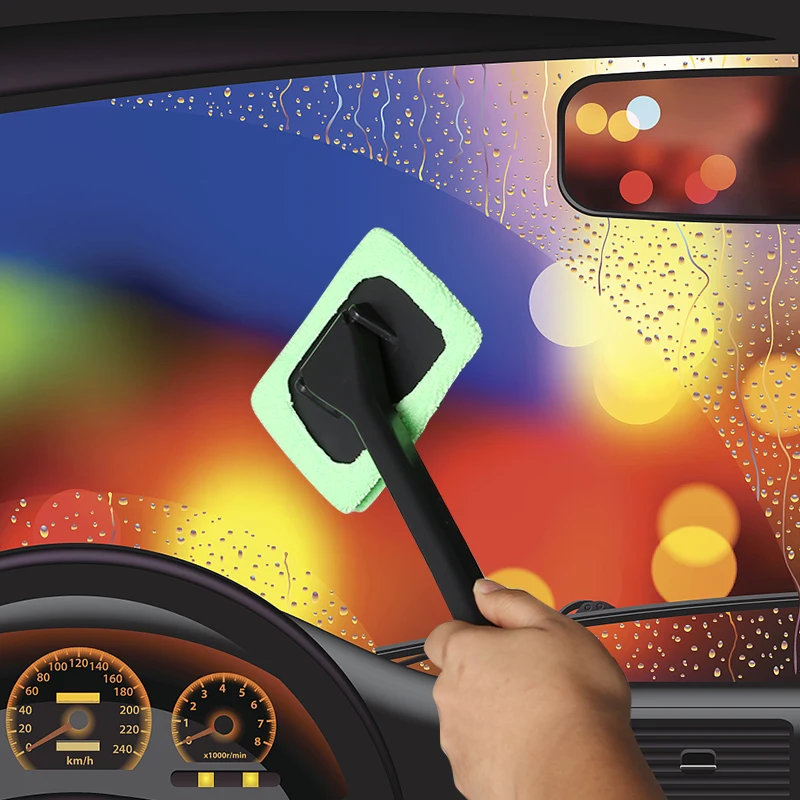 Микрофибра Авто мойщик окон лобовое стекло Fast Easy Shine Кисти удобный стирающийся