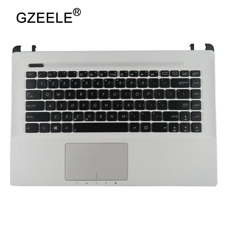 GZEELE новый для ASUS A45V K45V A85V R400 K45VD A85 R400V английская клавиатура для ноутбука US чехол C оболочка для рук Топ чехол рамка