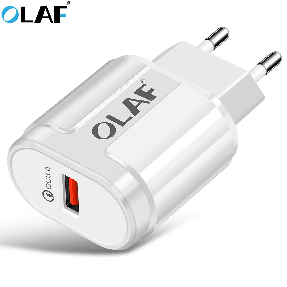 Olaf USB зарядное устройство Быстрая зарядка 3 0 быстрое для samsung iPhone XS портативное