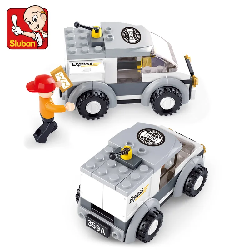 Sluban модель здания совместима B0359 75 шт Модели Строительные наборы Классические