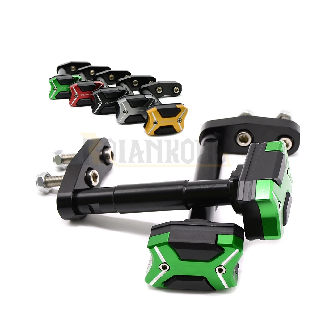 Защитные Слайдеры для корпуса мотоцикла KAWASAKI Z300 2013 2014 2015 2016 z 300 с логотипом
