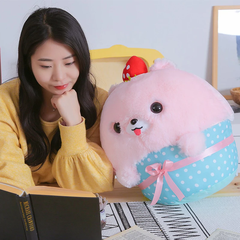 

Hiromi Dog Plush Toy Cute Animal Soft Stuffed Doll Puppy Cosplay Cake Kids Cartoon Pillows Birthday Christmas Gift For Children