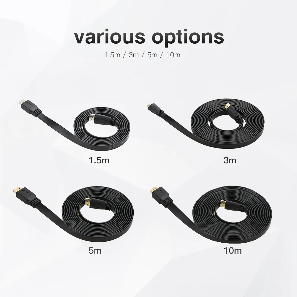 1/3/5/10 м позолоченный высокоскоростной кабель Mini HD для Displayport 5 футов Поддержка 3D и