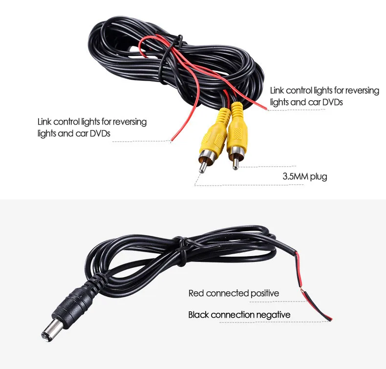 

Metalen CCD HD Auto Achteruitrijcamera Night Versie Waterdicht Groothoek Backup Camera Parking Omkeren Assistance