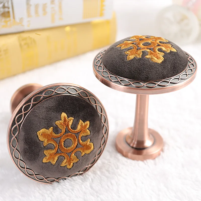 2 шт. пара крючков для штор с вышивкой держатель на бретельках Аксессуары пальто