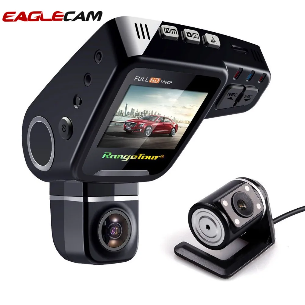 Видеорегистратор C10s Plus Автомобильный видеорегистратор с двумя объективами Full HD