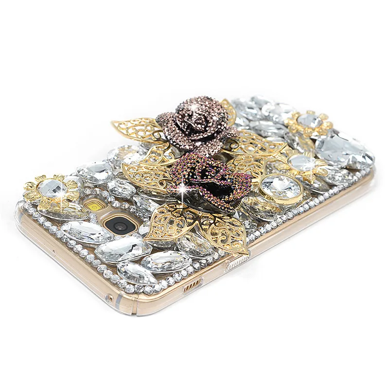 YOKIRIN 3D со стразами чехол для samsung Galaxy Note 8 S8 плюс A3 A5 J3 J330 J5 J530 2017 Bling С кристалалми и