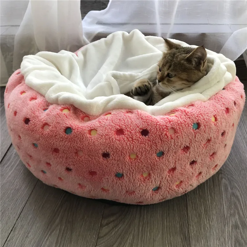 Кошка спальный мешок глубокий сон Супер мягкие кошачьих туалетов осенние и