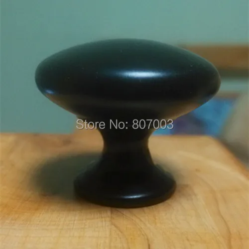 Черные однотонные ручки диаметром 30 мм фурнитура для шкафа ручка-в | Обустройство