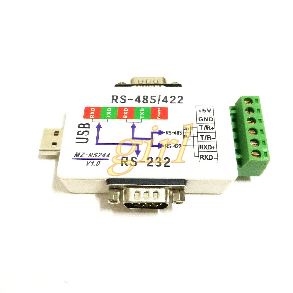 

USB turn 232 and 422/485 converter USB to RS232/RS485 converter USB turn