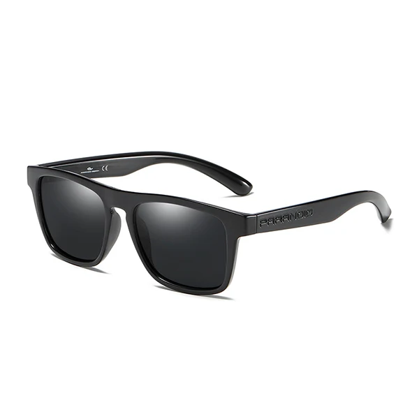 C1 Black Frame HGE-H, Ультралегкая оправа, поляризационные солнцезащитные очки, мужские, модные, новые, спортивные, стильные, квадратные, солнцезащитные очки, мужские, для улицы, для путешествий, УФ очки, KD24 - Цвет линз: C1 Black Frame