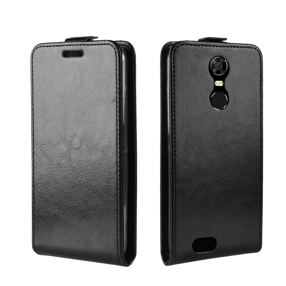 Чехол для Oukitel C8 кожаный флип-чехол высококачественный Вертикальный чехол с