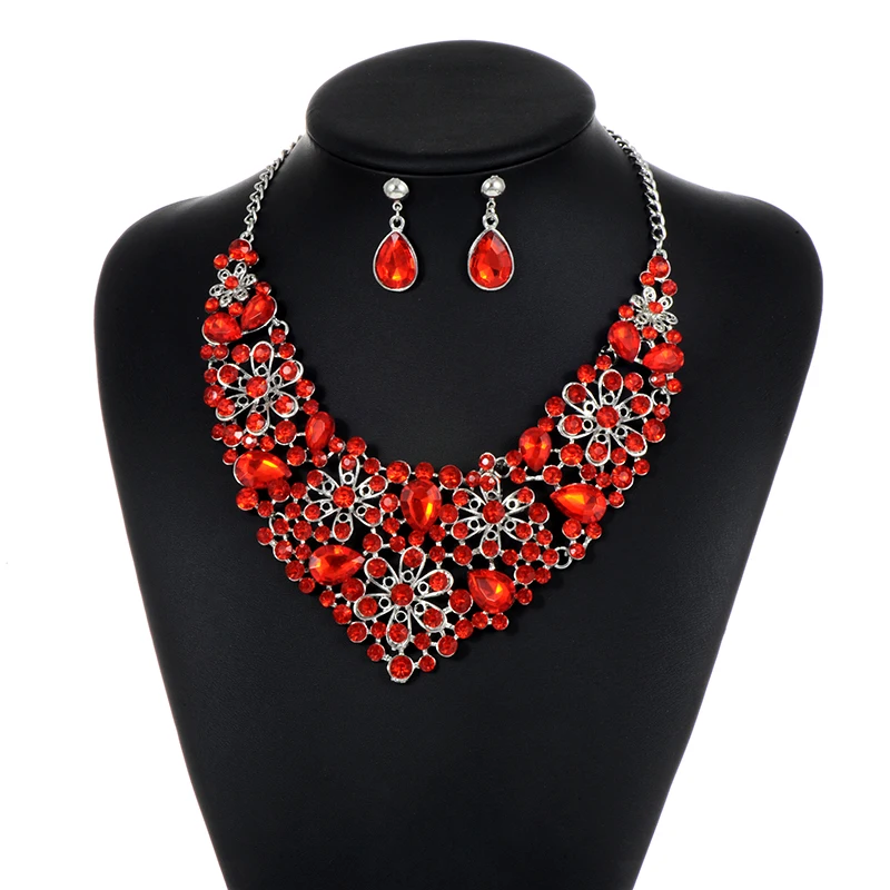 Zhini модельер чешские ювелирные изделия Роскошные Свадебные заявление Цепочки и