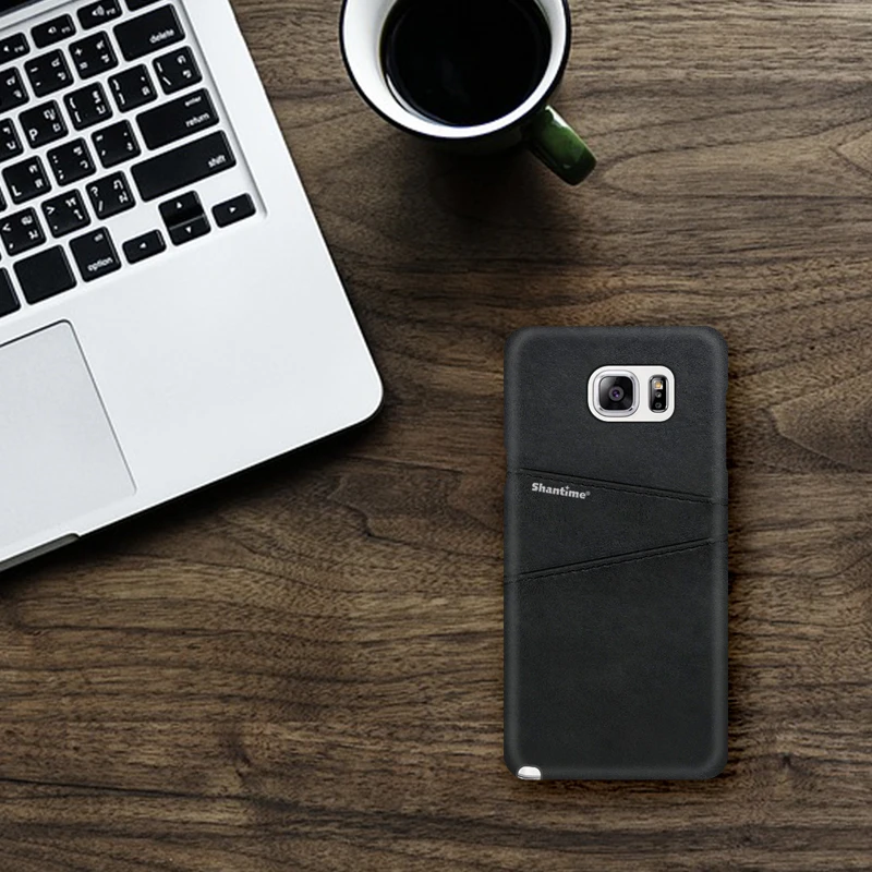 Luxury Vintage Leather Back Cover For Samsung Galaxy S7 Phone Case Edge Card Slot PU | Мобильные телефоны и аксессуары